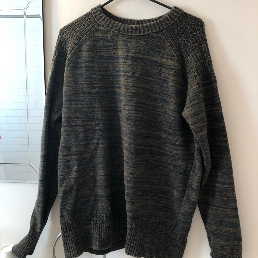H&M Green twine Sweatshirt